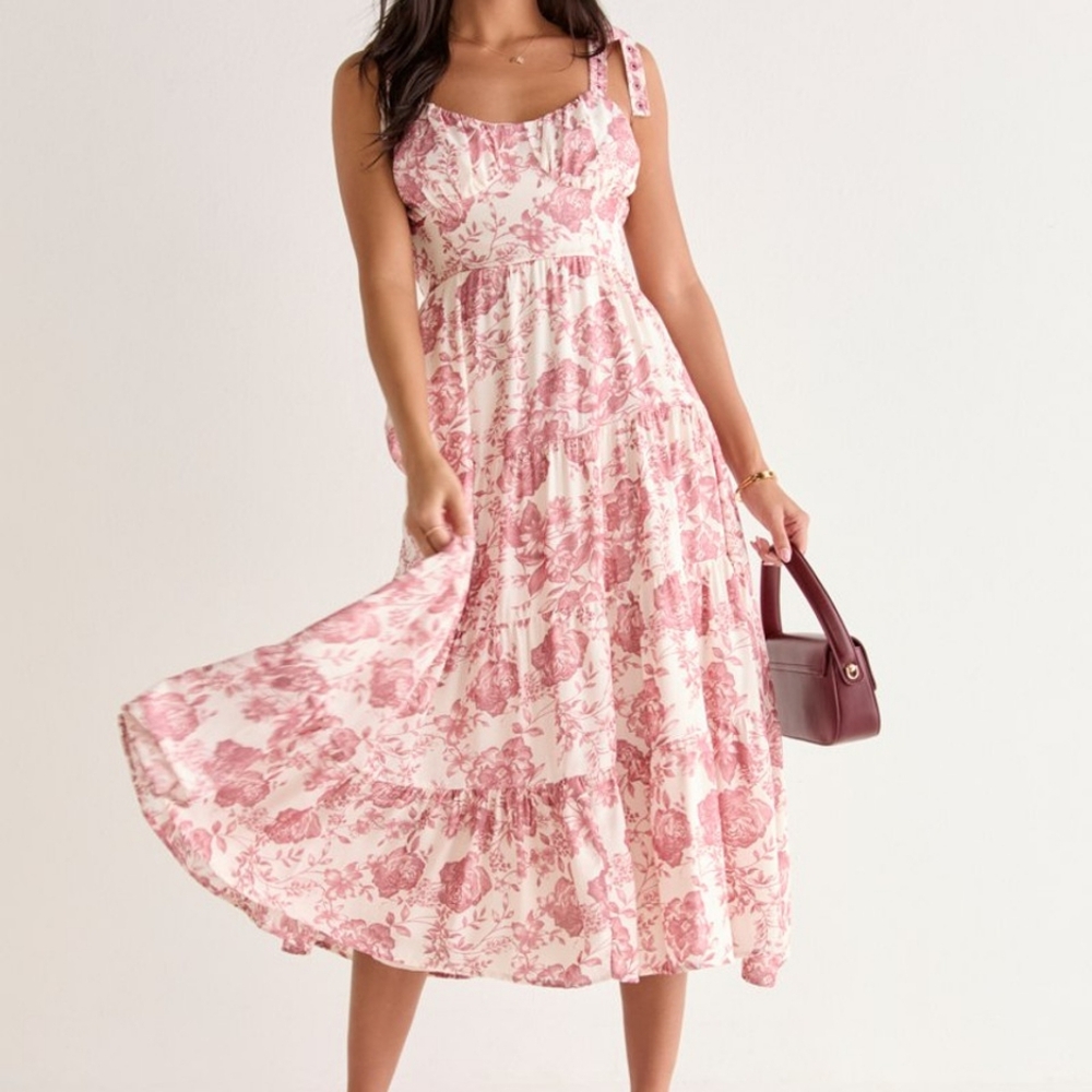 Audrey Parks floral maxi dress